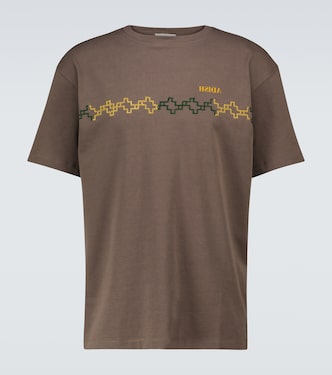 Camiseta Maouj de algodón con logo | Adish