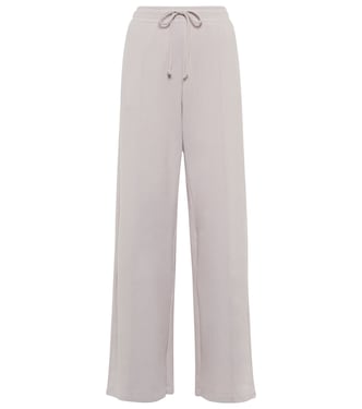 High-Rise-Hose aus Baumwolle | Velvet