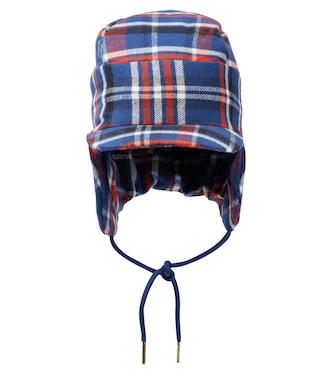 Cappello in cotone a quadri | Mini Rodini