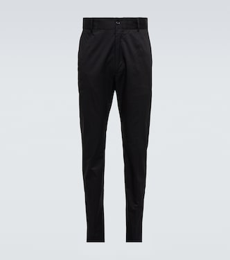 Pantalones rectos de algodón | Dolce&Gabbana