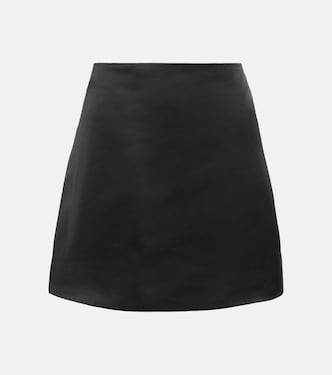 Minifalda White Label de satén | Proenza Schouler