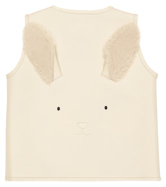 Gilet Noa in suede | Donsje