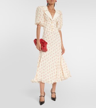 Abito midi in seta | Alessandra Rich