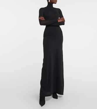 Vestido de punto acanalado | Balenciaga