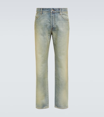 Jeans rectos con efecto desgastado | Kenzo