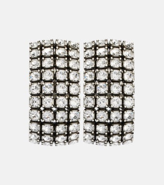 Bijoux d'oreilles Glam à cristaux | Balenciaga