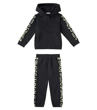 Cotton-blend sweatshirt and sweatpants set  | Stella McCartney Kids