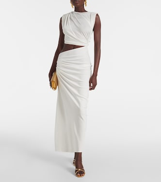 Robe longue asymétrique | Christopher Esber