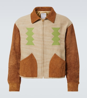Jacke Stanza mit Veloursleder | Visvim