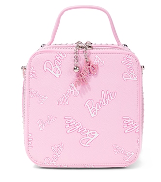 x Barbie® faux leather crossbody bag | Monnalisa