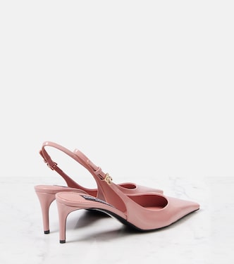 Slingback-Pumps Mun DG aus Leder | Dolce&Gabbana