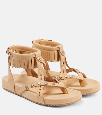 Sandali Silya in pelle con borchie | Isabel Marant
