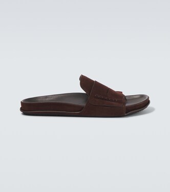 Pantoletten Mocassin aus Veloursleder | Jacquemus