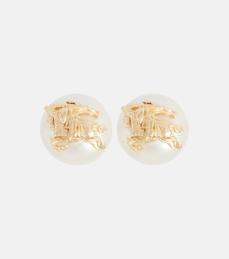 EKD gold-plated freshwater pearl earrings | Burberry