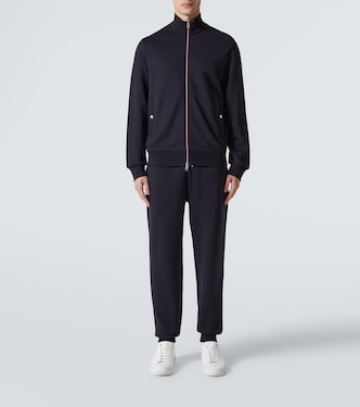 Jersey de algodón con cremallera | Moncler
