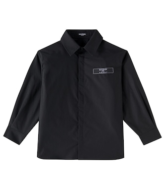 Dyed cotton shirt | Balmain Kids