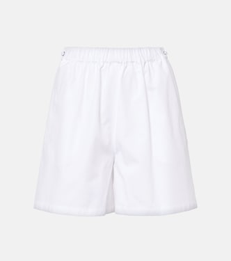 Shorts Antiope in cotone a vita alta | Max Mara