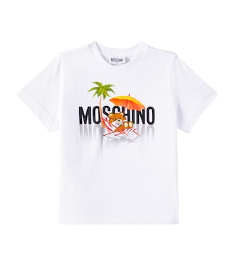 Teddy Bear cotton jersey T-shirt | Moschino Kids