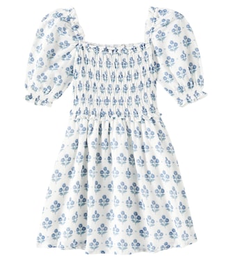 Bedrucktes Kleid Eleni aus Baumwolle | The New Society