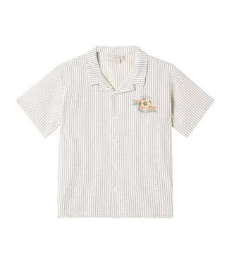 Elliot striped cotton shirt | Konges Sløjd