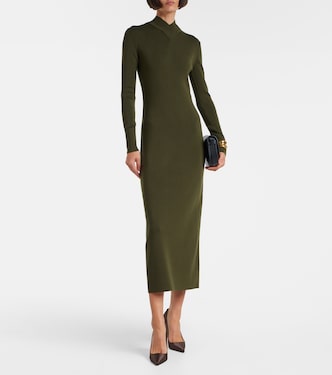 Wool midi dress | Tom Ford