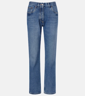 Low-rise straight jeans | Prada