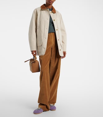 Veste Abbas en coton et daim | Veronica Beard