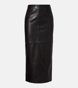 Elisse leather pencil skirt | Nour Hammour