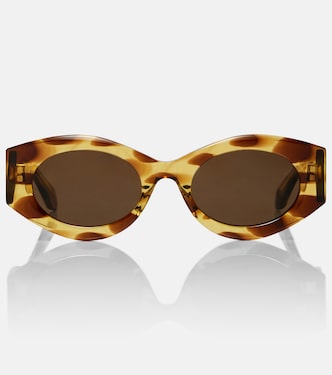 Logo oval sunglasses | Alaïa