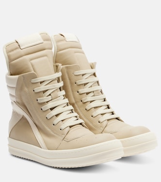 Baskets Geobasket en cuir | Rick Owens