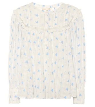 Bluse Dionne aus Baumwolle | LoveShackFancy