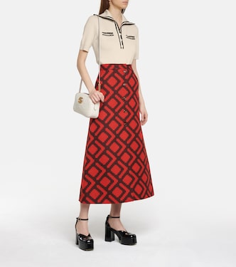 Embellished wool top | Gucci