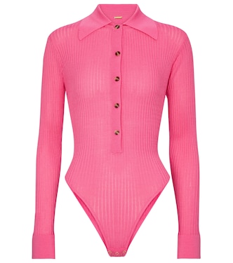 Ribbed-knit bodysuit | Dodo Bar Or