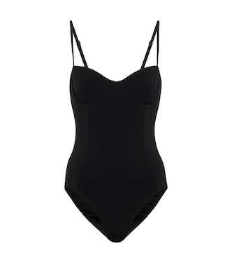 Sweetheart-neck swimsuit | Tory Burch