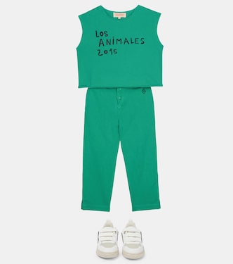 Baskets V-10 en cuir synthétique | Veja Kids