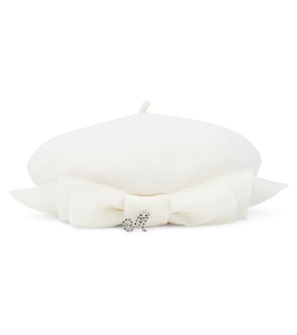 Wool felt beret | Monnalisa