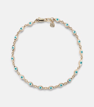 Bracelet Evil Eye Mini en or 14 ct | Sydney Evan