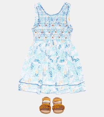 Kleid Amelie aus Baumwolle | Poupette St Barth Kids