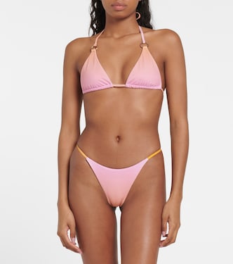 Printed bikini bottoms | Louisa Ballou