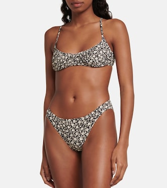Slip bikini a vita bassa con stampa | Tory Burch