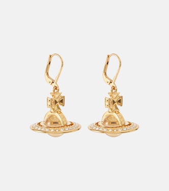 Pina crystal-embellished earrings | Vivienne Westwood