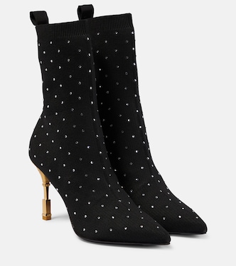 Moneta embellished ankle boots | Balmain