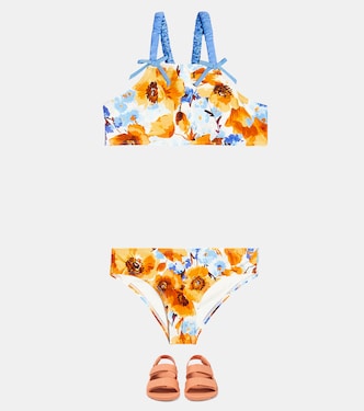 Bikini Halcyon à fleurs | Zimmermann Kids