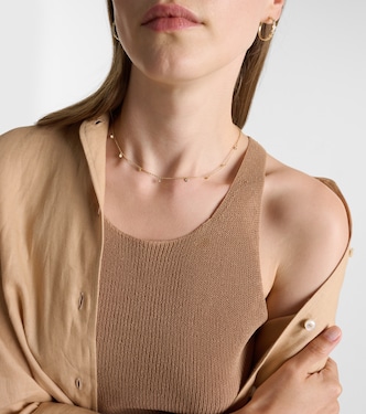 Collier Micro Nesting Gem en or 18 ct et diamants | Octavia Elizabeth