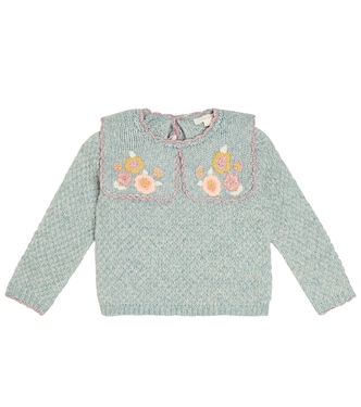 Pullover Cyrella aus Wolle und Baumwolle | Louise Misha