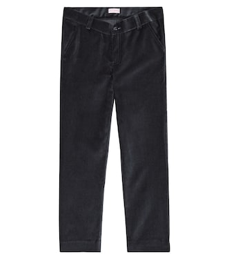 Elio cotton velvet chinos | La Coqueta