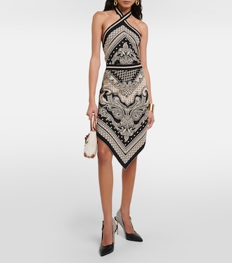 Robe midi en jacquard | Balmain