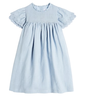 Vanya ruffled ramie dress | C'era Una Volta