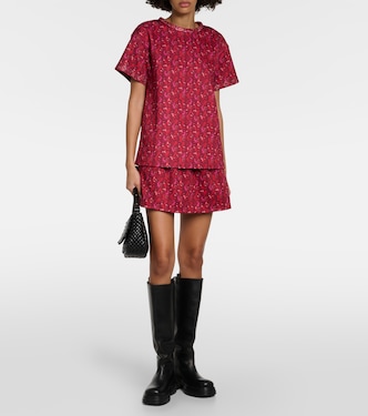 Falda midi Balocco floral adornada | Max Mara