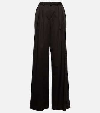 Tunis high-rise cotton wide-leg pants | Joseph